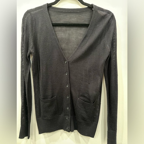 Zara Sweaters - Zara Classic Black Women's Cardigan Sweater Size S